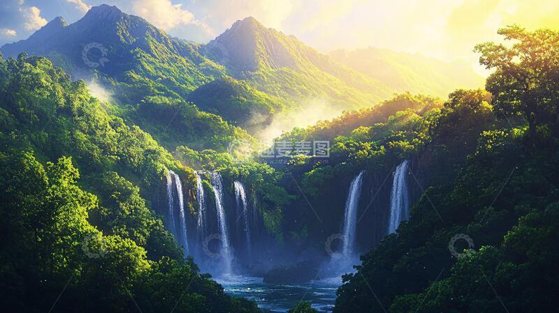 高清大图下载【趣麦麦图】自然美景仙境