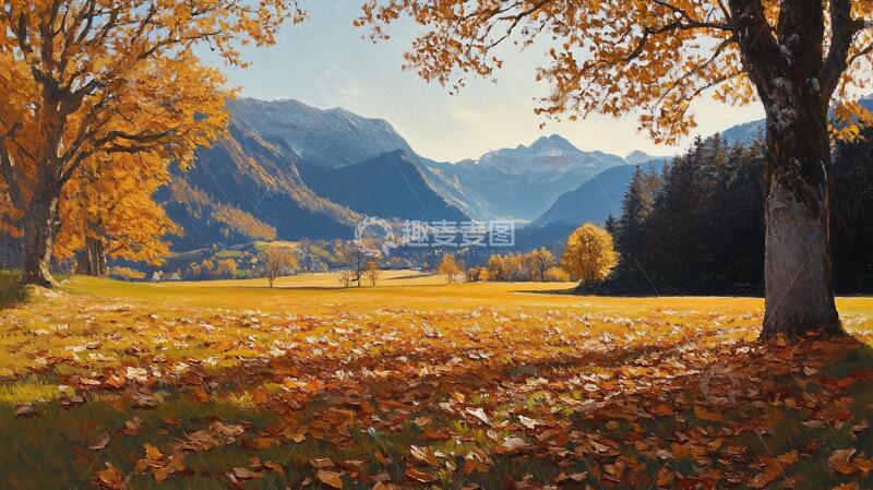 高清大图下载【趣麦麦图】唯美秋天场景24