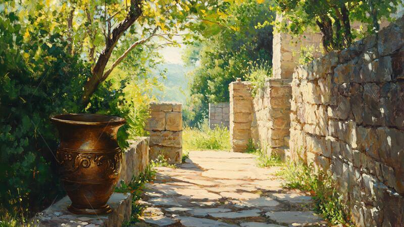 高清大图下载【趣麦麦图】唯美农村场景7