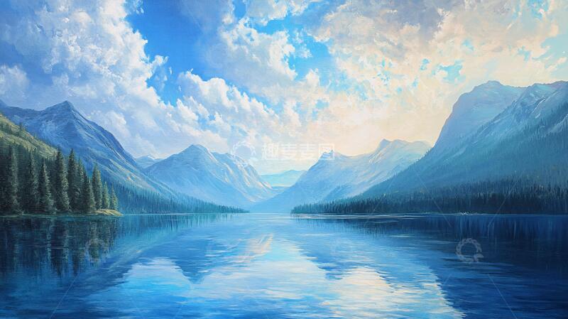 高清大图下载【趣麦麦图】宽屏风景画高清壁纸风景