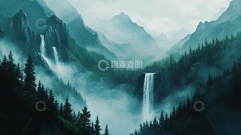 高清大图下载【趣麦麦图】山水高清壁纸3