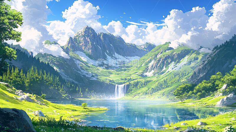 高清大图下载【趣麦麦图】新海诚动漫风格5