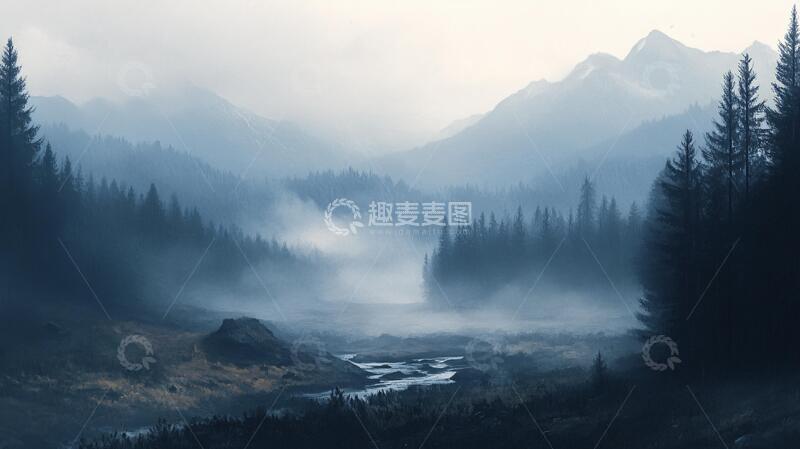 高清大图下载【趣麦麦图】山水高清壁纸2