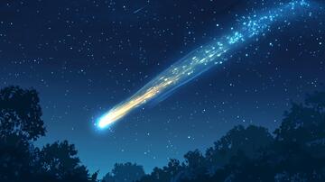 彗星图片彗星图片插画