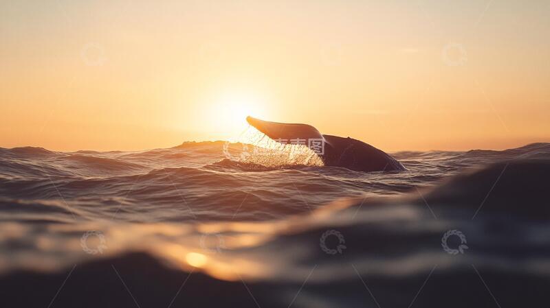 高清大图下载【趣麦麦图】海洋海豚鲸鱼