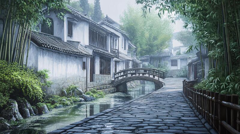 江南小巷场景1