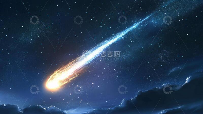 高清大图下载【趣麦麦图】陨星流星体彗星陨石素材