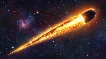 陨星流星体宇宙彗星银河