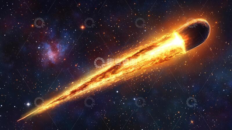 高清大图下载【趣麦麦图】陨星流星体宇宙彗星银河