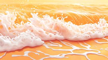 插画浪花插画浪花海水