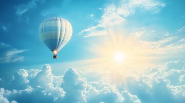 唯美热气球时间飞马大气1