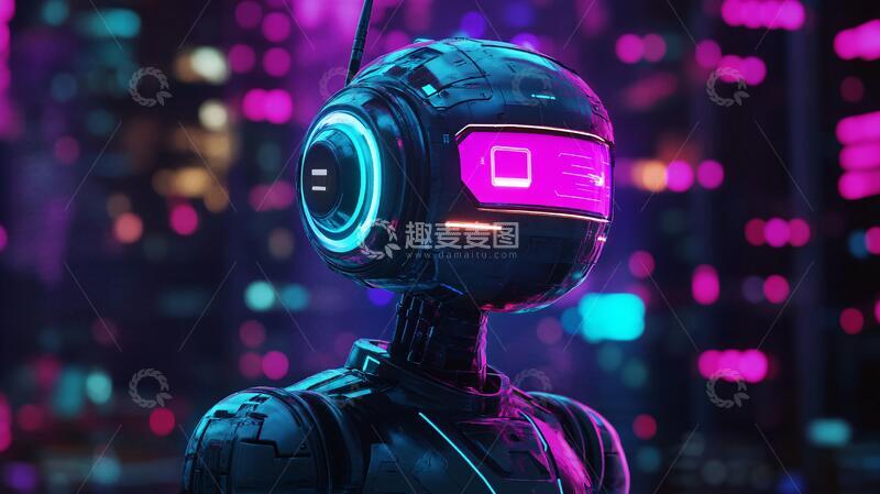 高清大图下载【趣麦麦图】元宇宙形象朋克宇宙科技