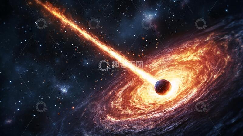 高清大图下载【趣麦麦图】黑洞假想图宇宙旋涡假想