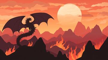 龙飞火焰山火焰天空魔法