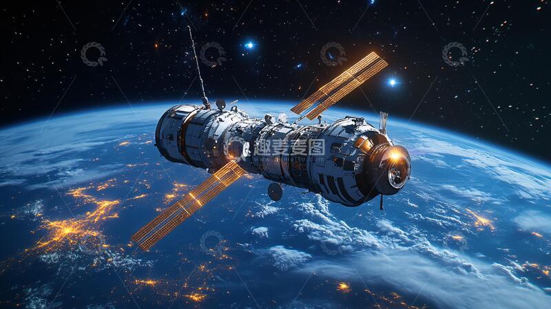高清大图下载【趣麦麦图】卫星神州飞船
