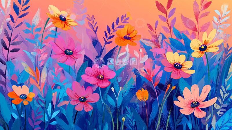 高清大图下载【趣麦麦图】大气花卉场景43