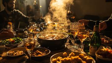 平安夜聚餐聚餐围炉除夕