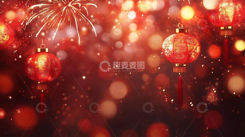 高清大图下载【趣麦麦图】喜庆氛围渲染17