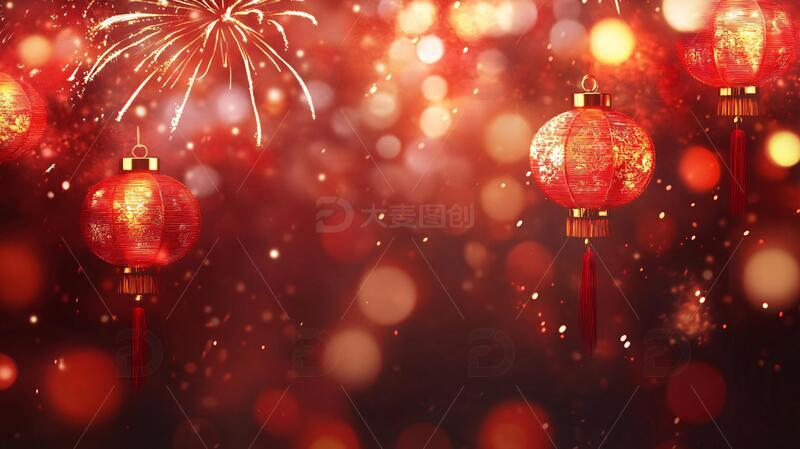 喜庆氛围渲染17