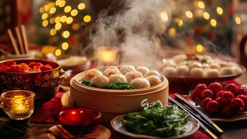 高清大图下载【趣麦麦图】元宵节美食元宵美食美味