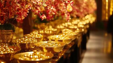 春节金元宝福气装饰