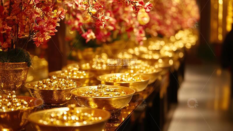 高清大图下载【趣麦麦图】春节金元宝福气装饰