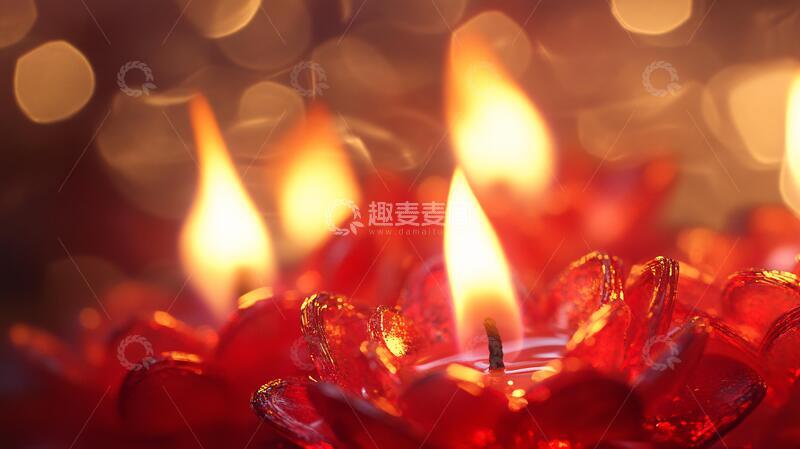高清大图下载【趣麦麦图】温馨烛光烛光蜡烛烛火