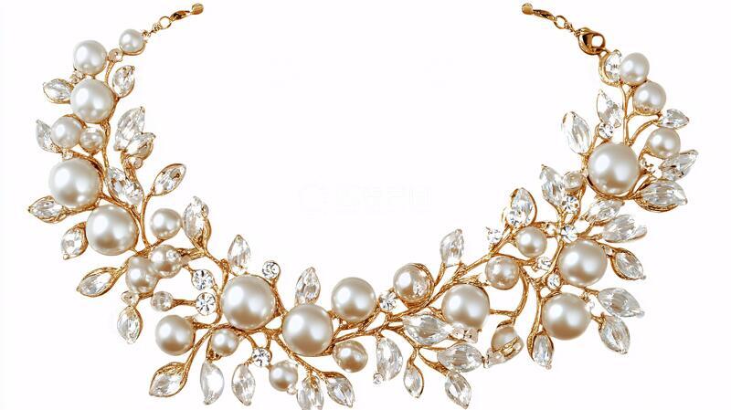 高清大图下载【趣麦麦图】珍珠项链素材