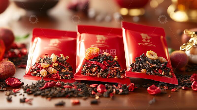 高清大图下载【趣麦麦图】花果茶效果图