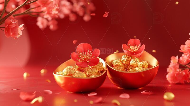 高清大图下载【趣麦麦图】喜庆氛围渲染15