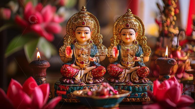 高清大图下载【趣麦麦图】印度智慧神像