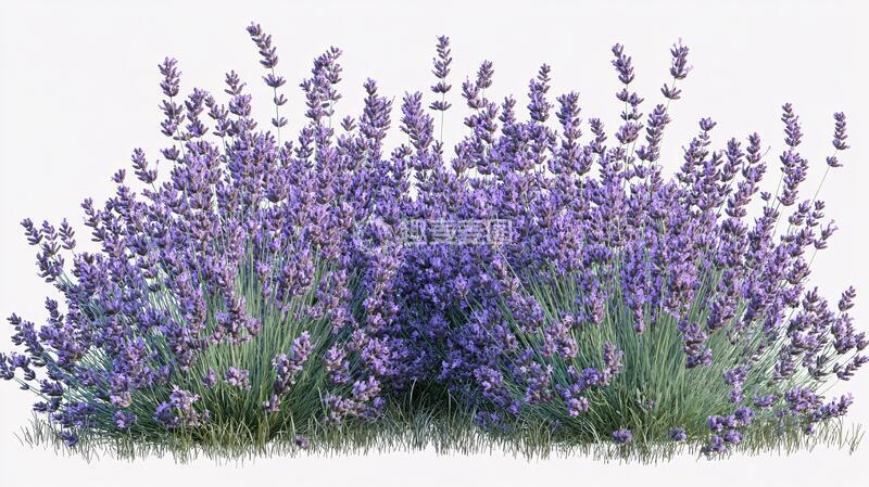 高清大图下载【趣麦麦图】薰衣草免抠高清素材图片