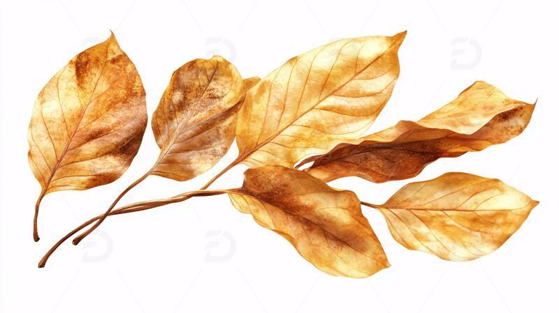 高清大图下载【趣麦麦图】枯叶素材图素材落叶树叶