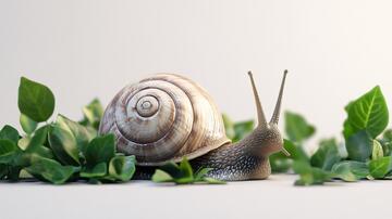 高清蜗牛图片2