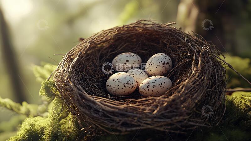高清大图下载【趣麦麦图】鸡蛋窝鸟窝鸟窝鸟巢鹌鹑
