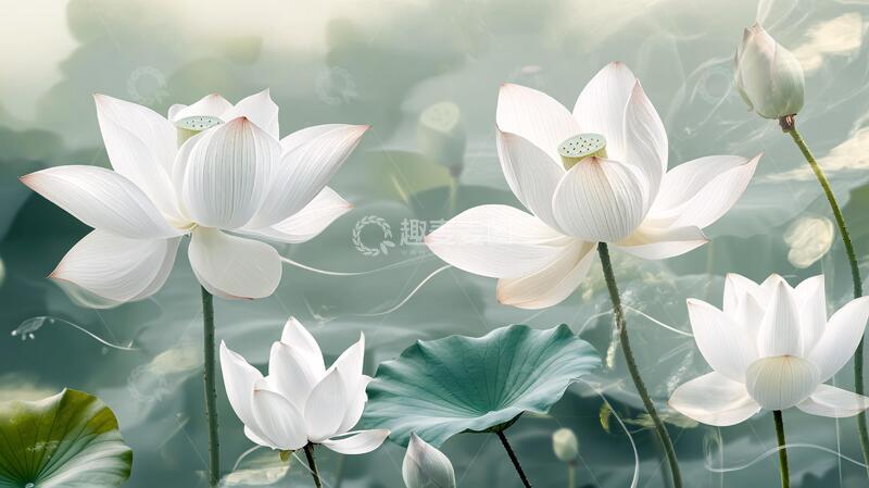 高清大图下载【趣麦麦图】荷花高清电脑桌面壁纸9