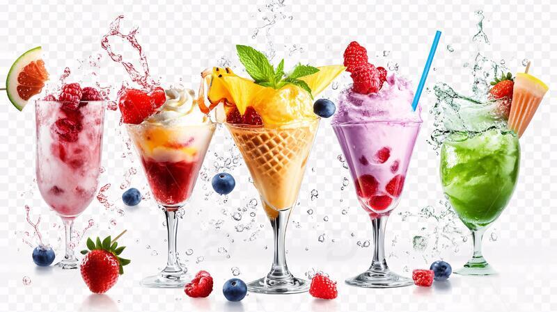 高清大图下载【趣麦麦图】冷饮设计素材