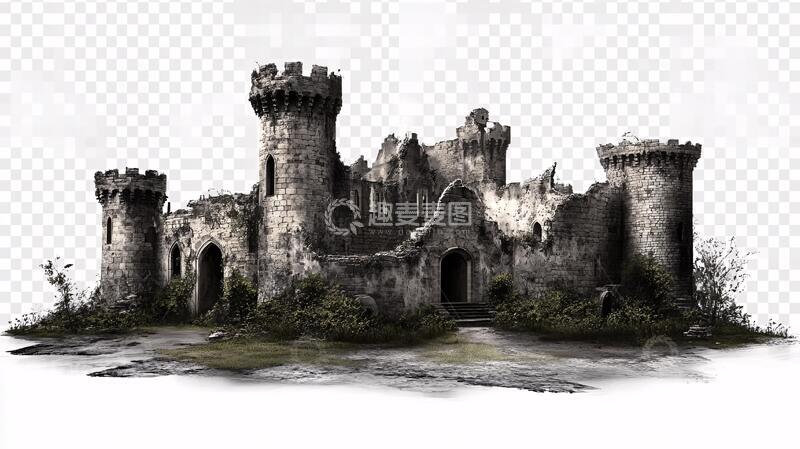 高清大图下载【趣麦麦图】屯兵城堡古代城堡2