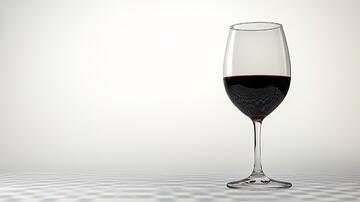 红酒杯高脚杯暖色背景2