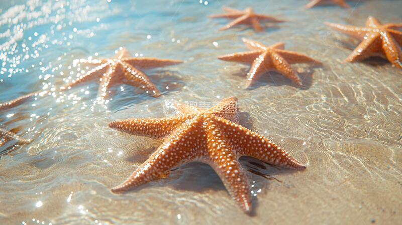 高清大图下载【趣麦麦图】深海野生海星