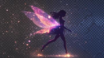 仙女棒插画仙女精灵素材