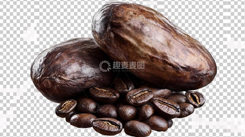 高清大图下载【趣麦麦图】碧根果白底图片