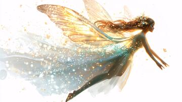 飘逸的仙女素材