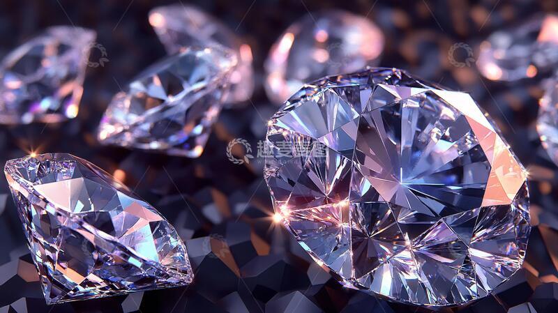 高清大图下载【趣麦麦图】高清钻石背景1