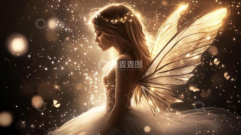 高清大图下载【趣麦麦图】梦幻天使童话故事