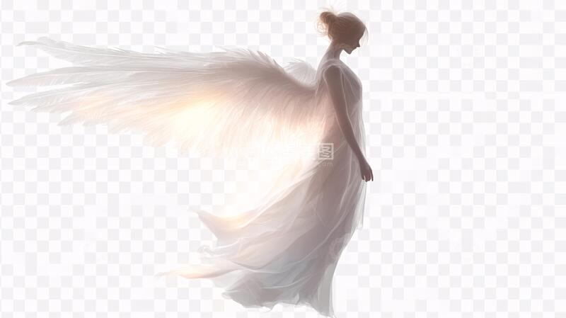 高清大图下载【趣麦麦图】女性人物光效素材