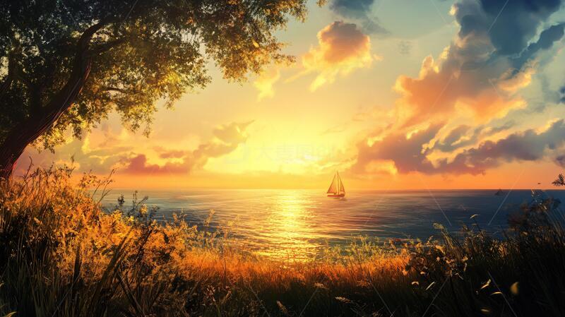 高清大图下载【趣麦麦图】阳光唯美场景