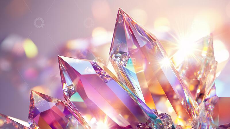 高清大图下载【趣麦麦图】水晶高清图梦幻钻石晶体