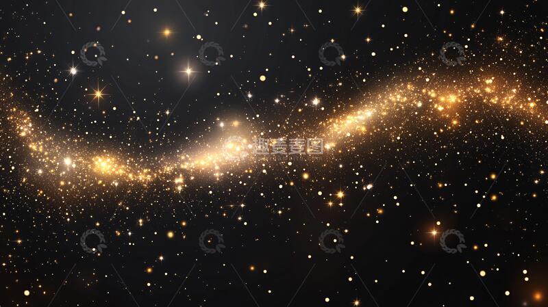 高清大图下载【趣麦麦图】梦幻星光星光梦幻背景