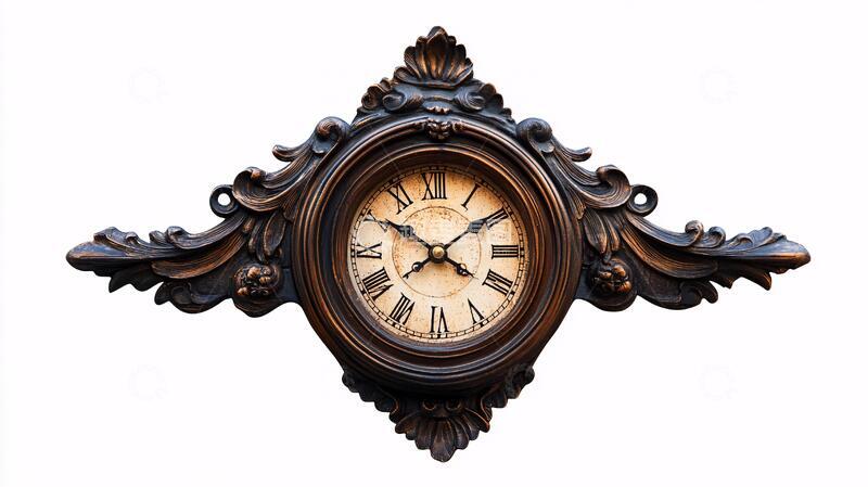 高清大图下载【趣麦麦图】欧美风格欧式钟面1